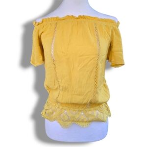 Rue21 Lace Trim Blouse